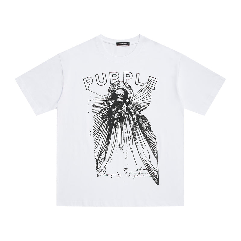 New Purple Short-Sleeve T-Shirt
