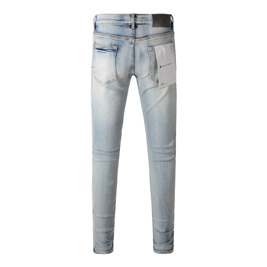 Men's Purple Jeans 9050