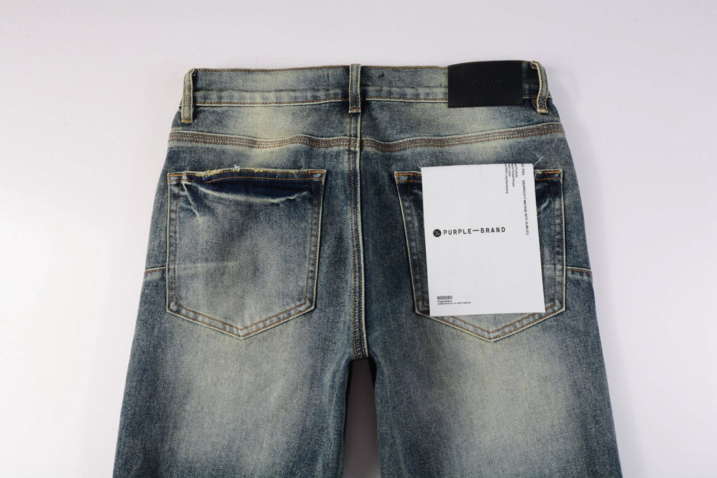 Men's Purple Jeans 9042