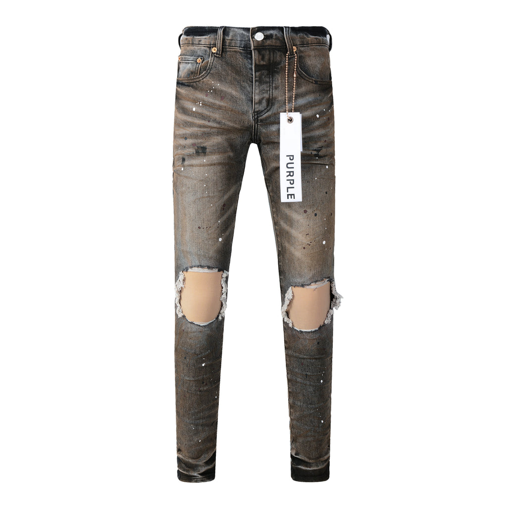 Men's Purple Jeans 9031