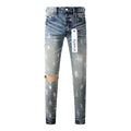 Men's Purple Jeans 9043