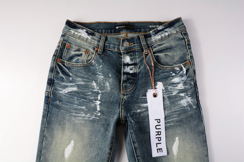 Men's Purple Jeans 9060