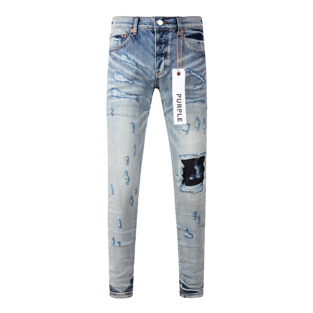 Men's Purple Jeans 9038