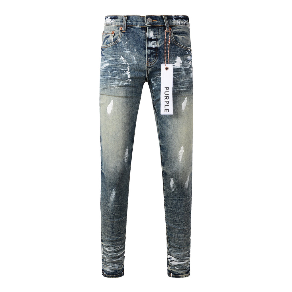 Men's Purple Jeans 9060