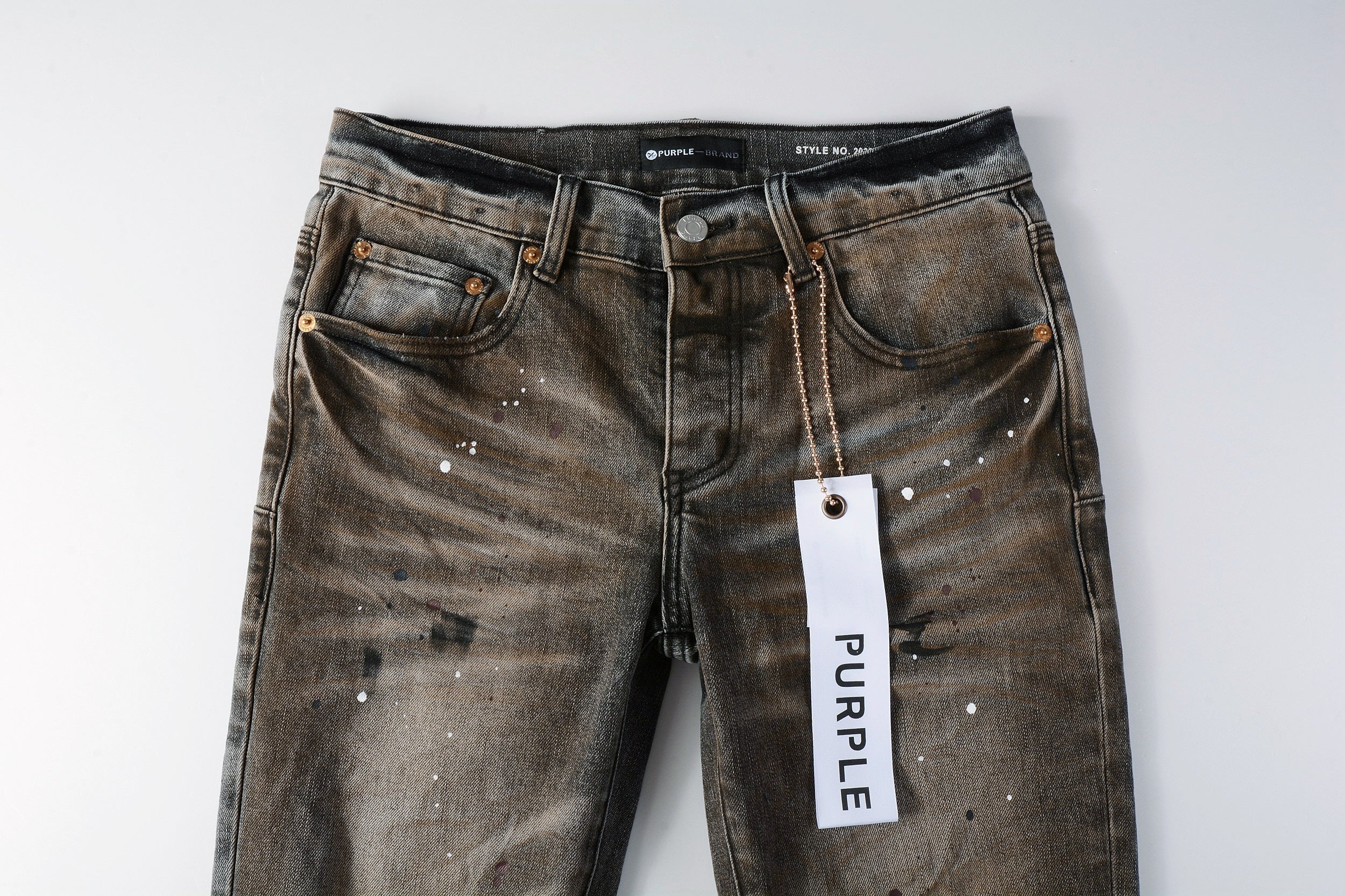 Men's Purple Jeans 9031