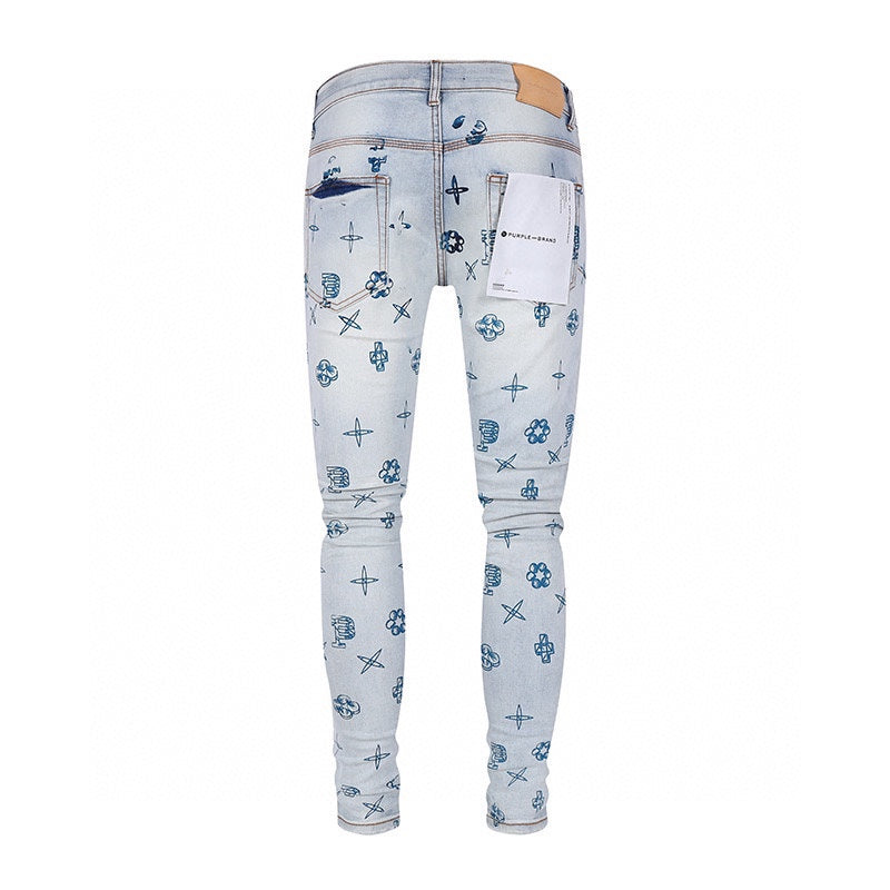 Men's Purple Jeans